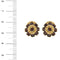 Boucles d'oreilles Boucles d'oreilles grenats 58 Facettes 28599