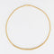 Collier Collier maille palmier en chute or jaune 58 Facettes CVCO10