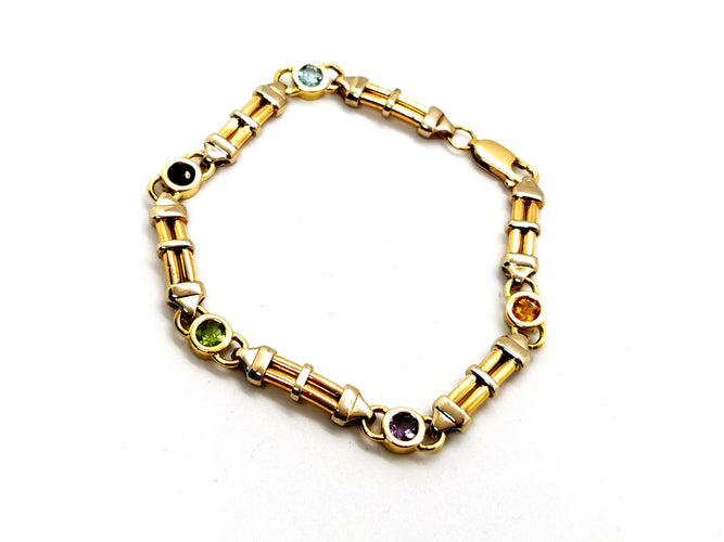 Bracelet Bracelet Or jaune Citrine 58 Facettes 1091903CN
