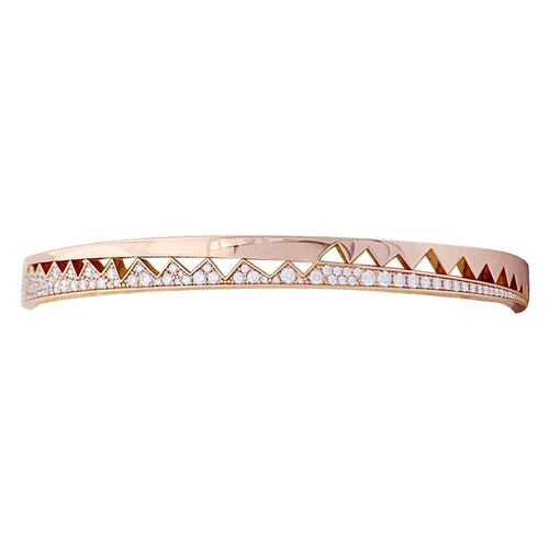 Bracelet Bracelet Akillis "Capture Me", or rose, diamants. 58 Facettes 33479