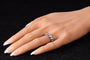Bague 52 Bague en diamant taille rose de la fin de l'époque géorgienne du début de l'époque victorienne 58 Facettes 21272-0590