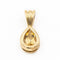 Pendentif Pendentif Or jaune Quatz citrine 58 Facettes 1984320CN