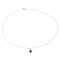 Collier Collier Pendentif Or blanc Saphir 58 Facettes 1968511CN