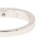 Bague 59 Bague Alliance Or blanc Diamant 58 Facettes 2090707CN