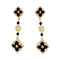 Boucles d'oreilles Boucles d'oreilles Buccellati, "Opera Color", onyx, or rose. 58 Facettes 32366