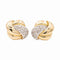 Boucles d'oreilles Boucles d'oreilles Puces Or jaune Diamant 58 Facettes 2284147CN