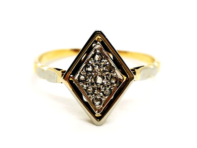 Bague 52 Bague Art Déco Or jaune Diamant 58 Facettes 1241503CN