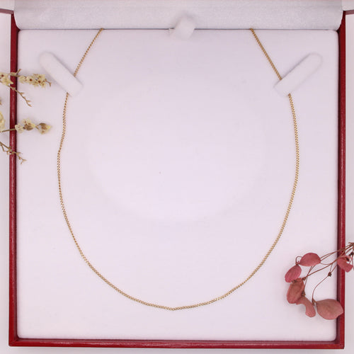 Collier Chaîne maille forçat, or jaune 58 Facettes