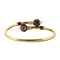 Bracelet Bracelet Jonc Or jaune et Email 58 Facettes BO/230096