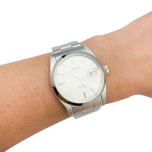 Montre Montre Rolex "Oyster Date" en acier. 58 Facettes 31162