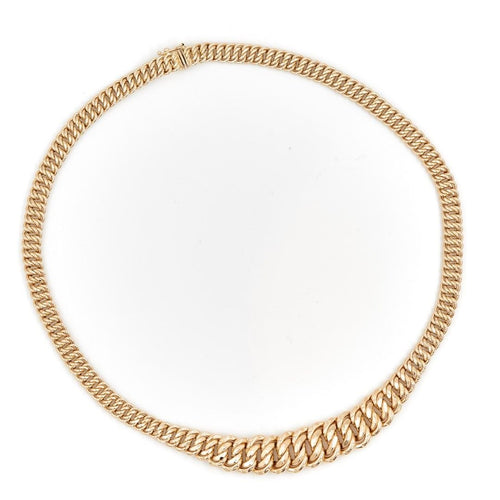 Collier Collier  Maille américaine Or jaune 58 Facettes 1877479CN