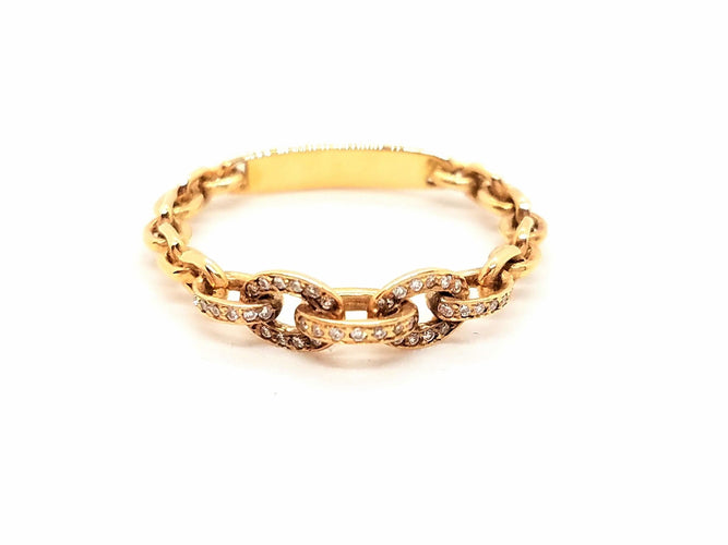 Bague 52 Bague Or rose Diamant 58 Facettes 578803RV