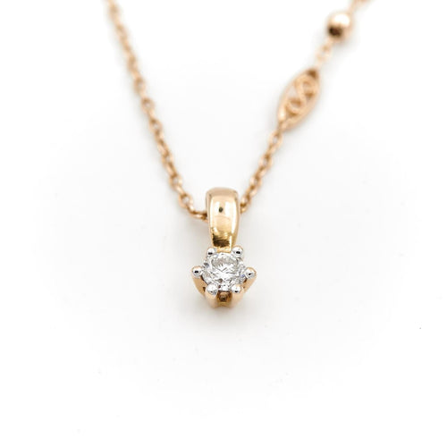 Collier Collier Pendentif Or jaune Diamant 58 Facettes 1875616CN
