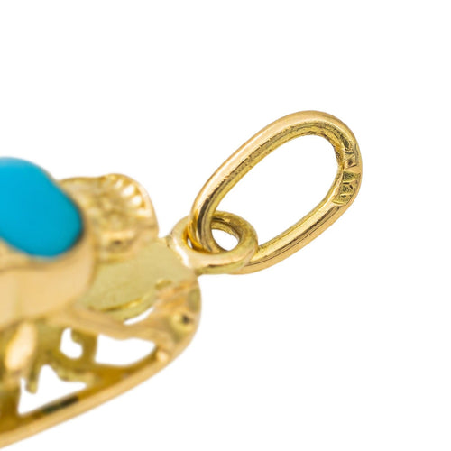 Pendentif pendentif scarabée Or jaune 58 Facettes 2459302CN