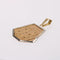 Pendentif Médaille ancienne 3 ors Saint Christophe 58 Facettes CVP83