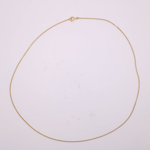 Collier Chaîne maille forçat, or jaune 58 Facettes