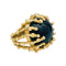 Bague 53 Bague Garnazelle "Boules d'amour" en or jaune et onyx. 58 Facettes 31578
