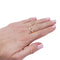 Bague 55 Bague Dinh Van, "Menottes R12", or rose, diamants. 58 Facettes 32391