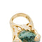 Bague 53 Bague Christian Dior, "Miss Dior", en or jaune, béryl vert et diamants. 58 Facettes 31775