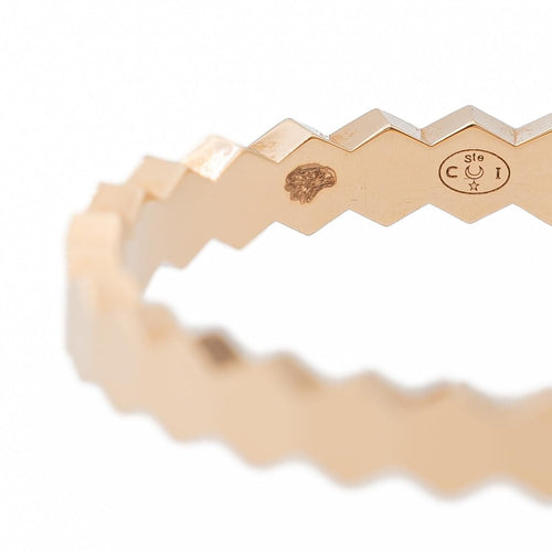 Bague 52 Chaumet Bague Alliance Bee my love Or rose 58 Facettes 2699898CN