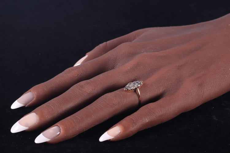 Bague 48 Bague diamant taille rose 58 Facettes 22332-0134