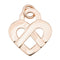 Pendentif Poiray Pendentif Coeur Entrelacé Or jaune 58 Facettes 2664081CN