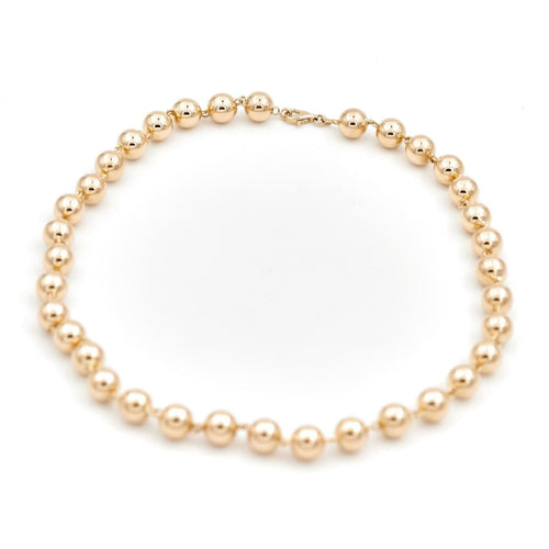 Collier Collier Boules Or jaune 58 Facettes 1907884CN