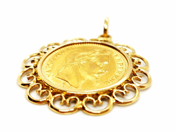 Pendentif Pendentif Or jaune 58 Facettes 1180503CD