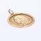 Pendentif Médaille or jaune Vierge Marie auréolée 58 Facettes CVP65