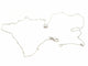 Collier Collier Or blanc Diamant 58 Facettes 579140RV