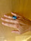 Bague 55 Bague Diamant Aigue-marine 58 Facettes