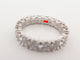 Bague 52 bague CARTIER alliance destinee platine & diamants 58 Facettes 256924
