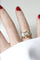 Bague 54 Bague Tank Art Déco deux ors diamant 58 Facettes