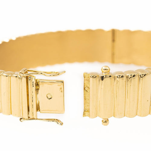 Bracelet Bracelet Manchette Or jaune Diamant 58 Facettes 1718909CN