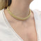 Bracelet Deux bracelets vintages transformables, or jaune. 58 Facettes 31763/31764