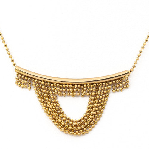 Collier Collier Maille boule Or jaune 58 Facettes 2067235CN