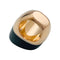 Bague 53 Bague Hermès, "Centaure", or rose, jade noir, diamants. 58 Facettes 30893