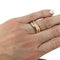 Bague 51 Bague Cartier, Trinity, trois ors. 58 Facettes 32449