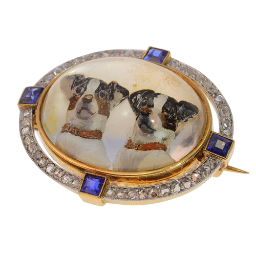 Broche Broche Jack Russell 58 Facettes 23303-0048