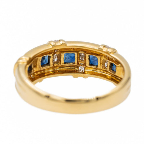 Bague 55 Bague Or jaune Saphir 58 Facettes 2699593CN