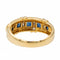 Bague 55 Bague Or jaune Saphir 58 Facettes 2699593CN