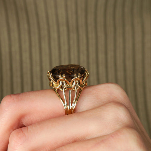 Bague BAGUE "JELAIM" OR & QUARTZ 58 Facettes BO/220113