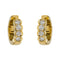Boucles d'oreilles Boucles d'oreilles Créoles Or jaune Diamant 58 Facettes 2845477CN