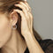 Boucles d'oreilles Boucles d'oreilles JOIKKA Amber en Or Blanc 750/1000 58 Facettes 60190-55816