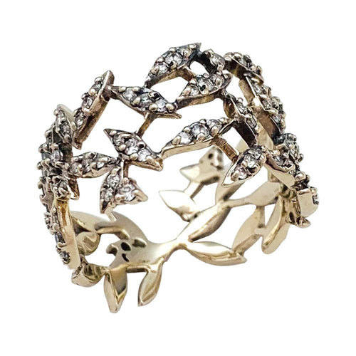 Bague 51 Bague H.Stern, "Nature", or, diamants. 58 Facettes 32998