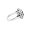 Bague 53 Bague Art Déco en platine, émeraude et diamants. 58 Facettes 30766