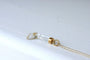 Pendentif Pendentif pied cristal de roche sur or 58 Facettes