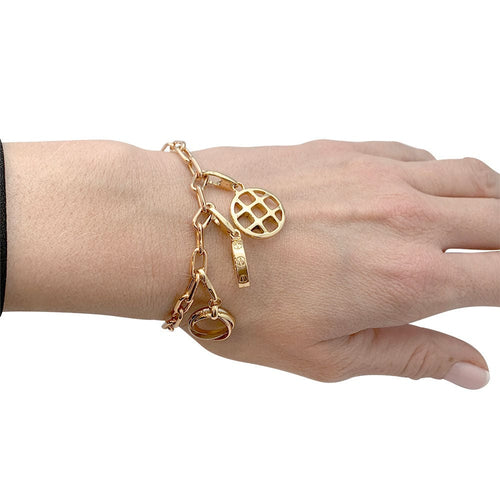 Bracelet Bracelet Cartier breloques. 58 Facettes 32109