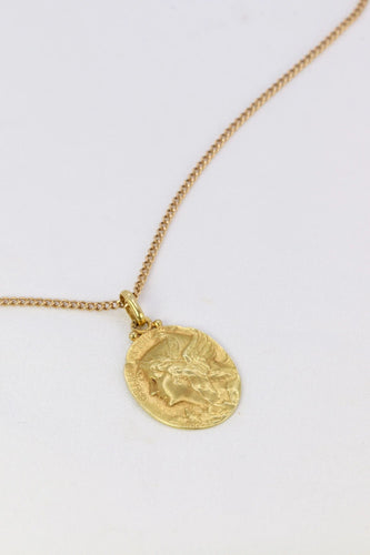 Pendentif BECKER - Médaille Art Nouveau Gallia Victrix 58 Facettes 895
