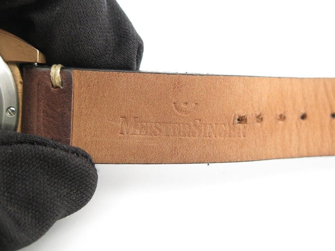Montre montre MEISTERSINGER bronze metris me917br automatique 38 mm 58 Facettes 251830